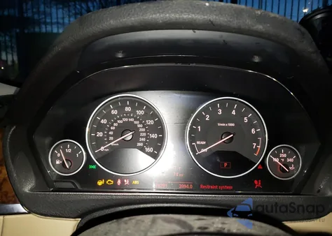 2015 BMW 328 I Sulev z USA, uszkodzony, nr VIN WBA3C1C58FP851977